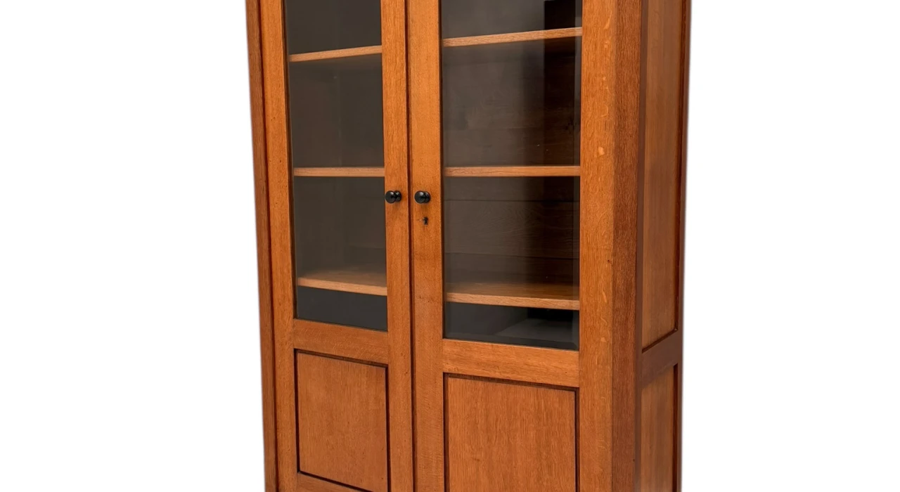 Art Deco Amsterdamse School Bookcase by Hildo Krop for Gebroeders Monsieur